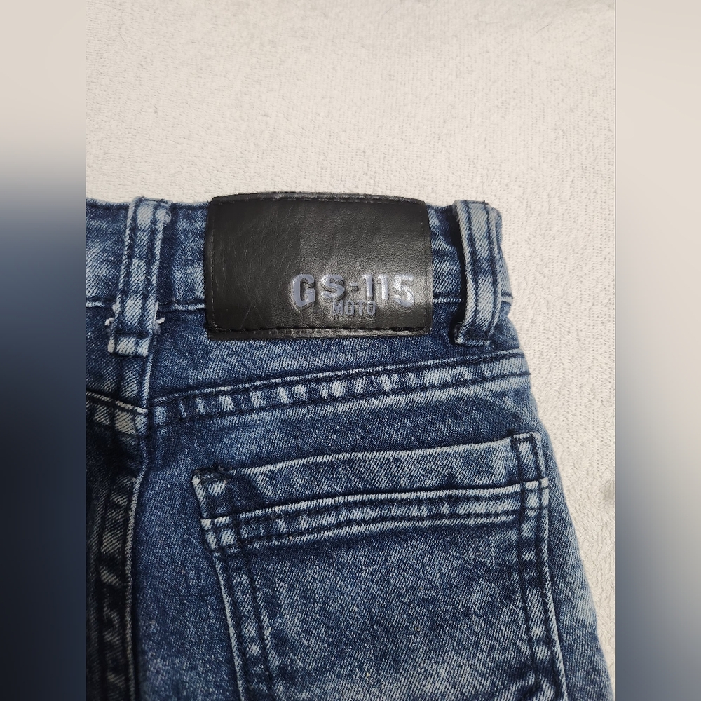GS-115 Stylish 2T Blue Denim Acid Wash Jeans - Picture 6 of 6